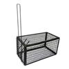 Mouse Trap Stainless Steel Rat Rodent Mice Catch Cage Automatic Locking for Home Office 28x15x15cm