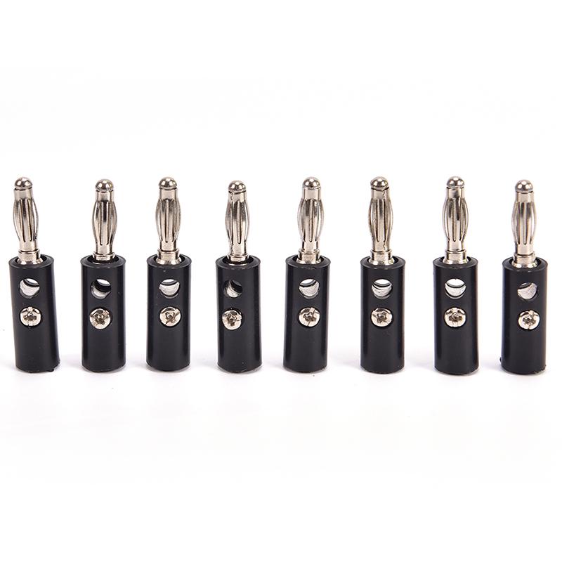 20 шт. практичный пластиковый позолоченный разъем аудио банановый динамик штекер