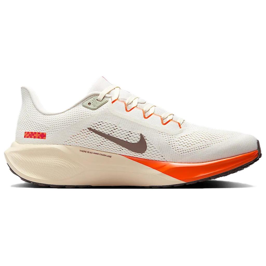 Nike Air Zoom Pegasus 41 Sail Light Khaki Safety Orange Ironstone Мужские шоссейные кроссовки для бега HV5975-102