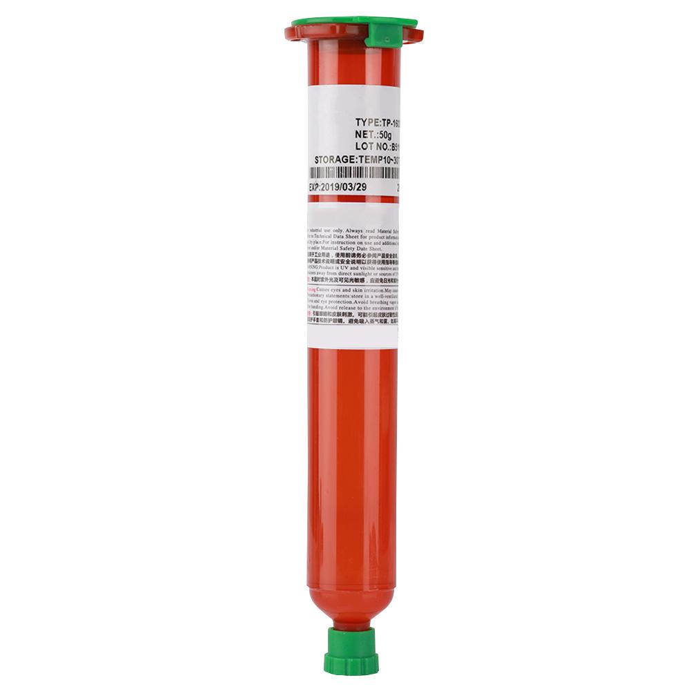 УФ-клей LOCA Optical Glue TP-1600 50 г для ремонта стеклянных линз ЖК-дисплеев телефонов Sansung