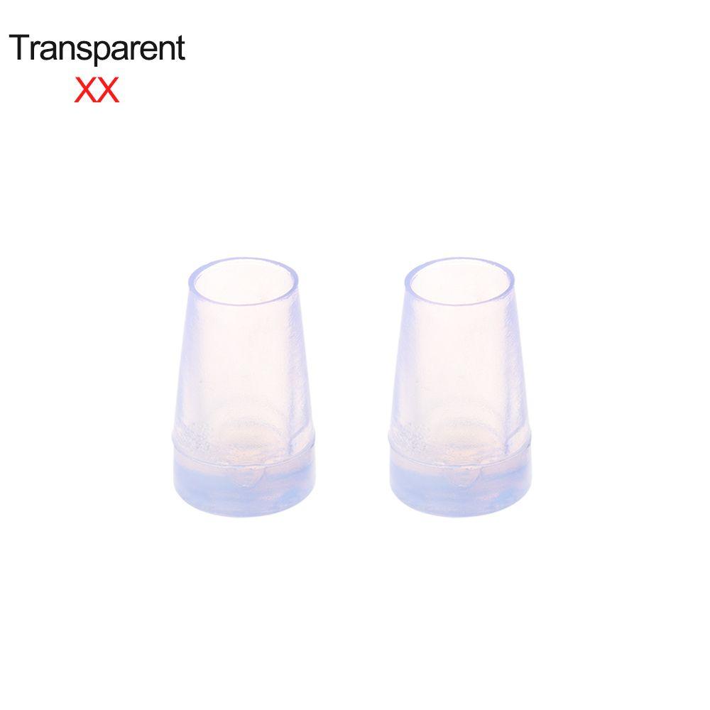 pair New Shockproof Non-slip Round Shape Heel Stoppers Silencer Heel Protector Antislip High Heeler
