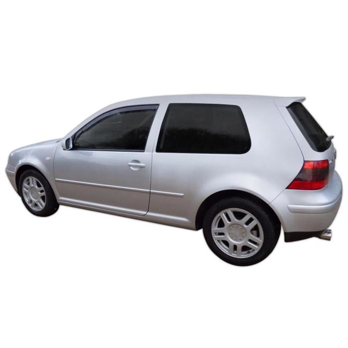 Дефлекторы окон - SCOUTT - Volkswagen Golf 4 - Тонированные - Усиленный акрил - Простая установка