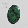 AAA+ Quality Natural Green Emerald Gemstone Cabochon, Oval Shape Emerald Cabochon, Size 35x22x6 MM (44 Carats)