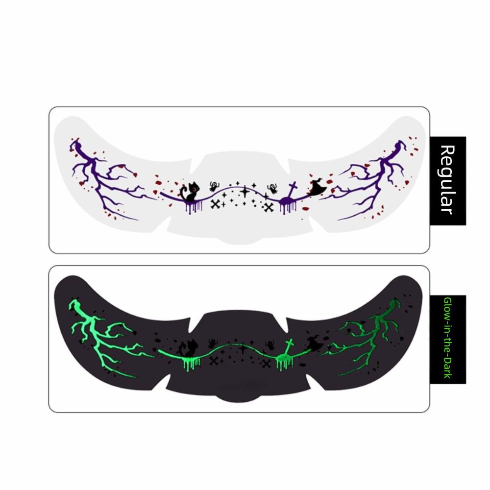 Water Transfer Printing Face Sticker Freckles Simulated Halloween Makeup Sticker  Stage Prop