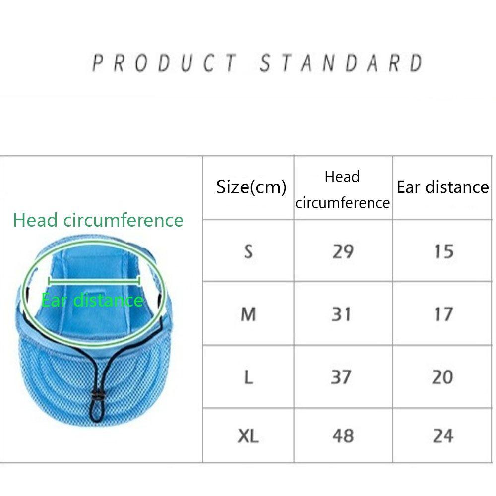 Adjustable Pet Baseball Hat Solid Color Dogs Sun Hat Sun Bonnet Dog Cap Sports