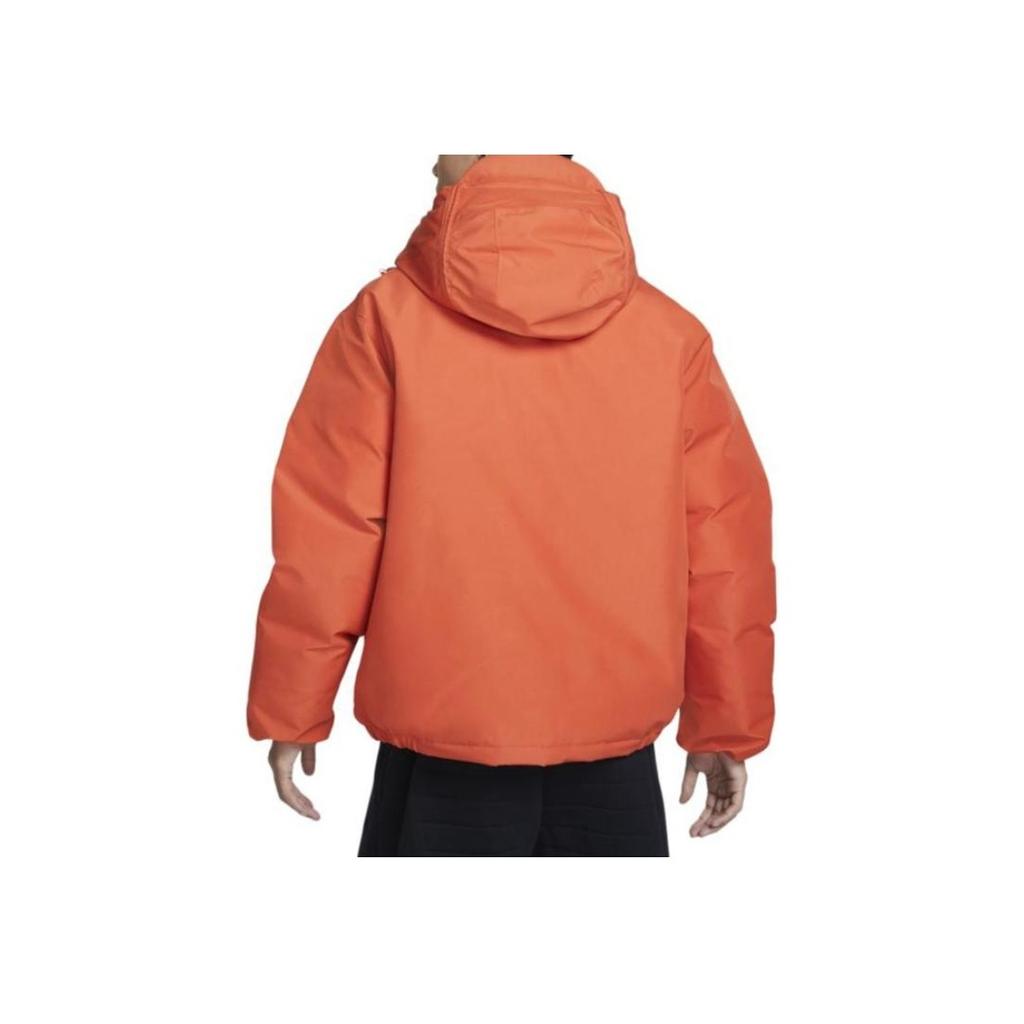 Nike Куртка мужская водонепроницаемая однотонная модная универсальная с технологией Gore-Tex Therma-Fit Tech Coral-Red FZ0725-846