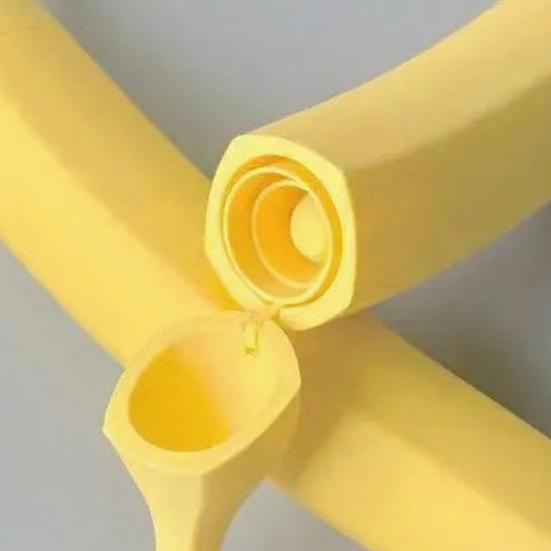 1/2/3Pcs Retractable Banana Longsword Toy 3D Printed Plastic Banana Wand Extendable Banana Stick Men Women Role-Playing Prop Toy