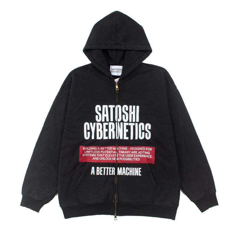 LUXEON Streetwear Hooded Sweatshirts Graphic Print Vintage Hip Hop Style Jackets Pullover