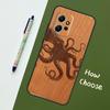 Turtle Elephant Dragon Wood Case For Xiaomi Redmi Note 12 11 10 9 Pro 12S 11S 10S 9S Back Cover For Redmi 12 9C 10C 12C
