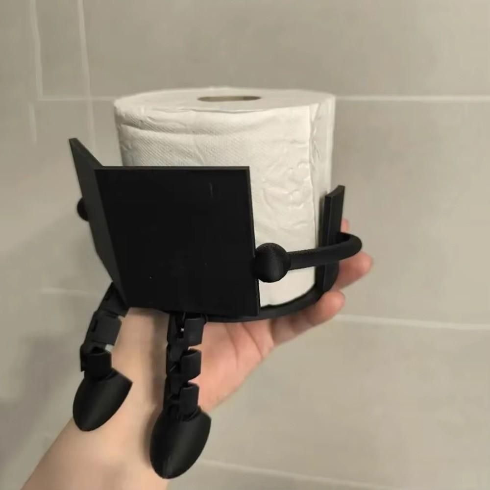 Novelty Toilet Paper Holder Unique Tissue Roll Dispenser Funny Roll Paper Holder Kitchen