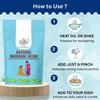 Saatyaki Naturals Organic Hathras Bandhani Heeng Powder -400gm | Hing,hiing Kadak Heeng Tadka | Pure Compounded Asafoetida for Cooking