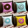 Sprinkled donut Cushion Cover Reversible Soft Durable Pillow Cover Home  Car MultiScene Use for Daily Comfort