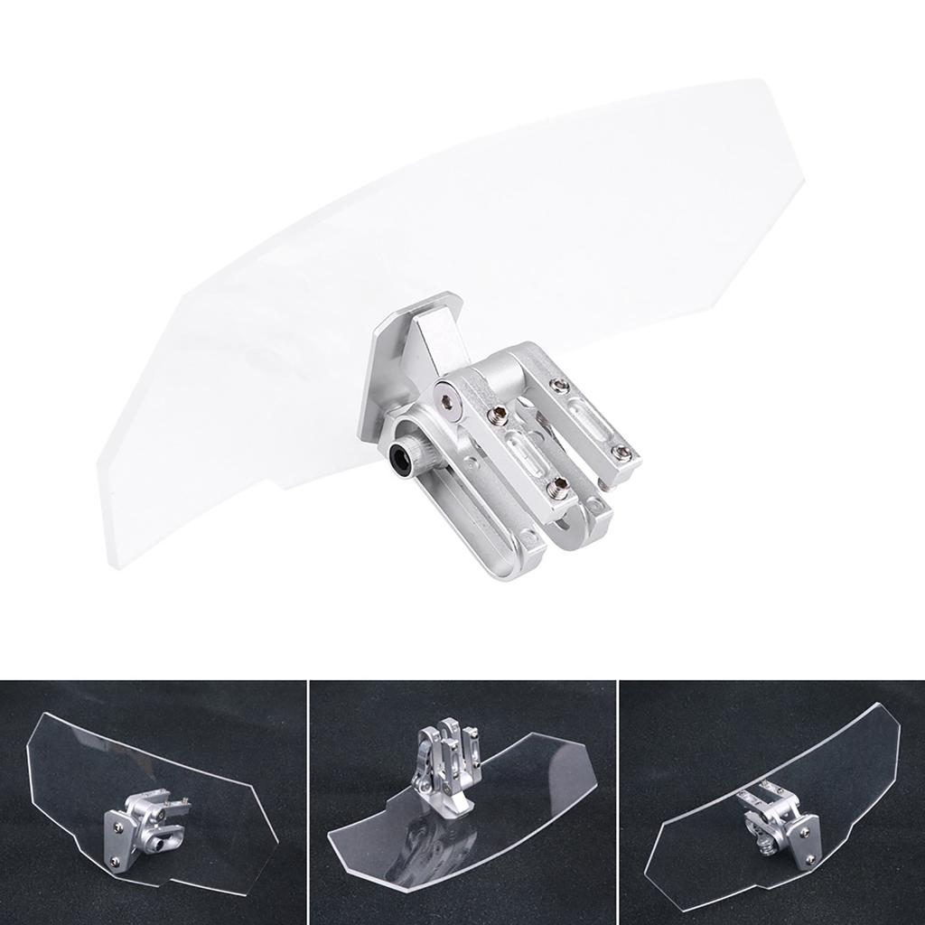 Motorcycle Wind Deflector Increase \ s Head Transparent ABS Material