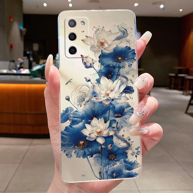 Чехол для OPPO A55 5G A56 5G A53s 5G Чехол для телефона Эстетичный Роскошный Милый Крутой Для Мальчиков Девочек Мягкий Силиконовый Чехол Прозрачная ТПУ Оболочка