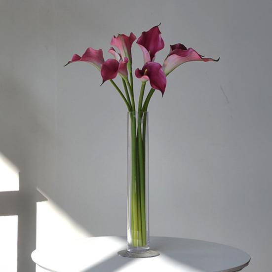 Искусственные цветы каллы на длинном стебле, букет искусственных цветов, реалистичные цветы из латекса на ощупь для декора дома, спальни, офиса, свадьбы, вечеринки, мероприятия