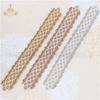 Hot Selling Handmade Crystal Rhinestone Appliques Easy to Apply Iron-On Bridal Wedding Dresses Sash Pearl Shape Crystal Stones