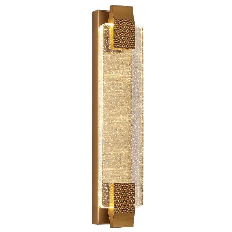 Постмодернистский хрустальный настенный светильник: Элегантное освещение для гостиных, прихожих, проходов, лестничных маршей и прикроватного декора