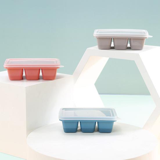 1 набор форм для льда с крышкой 6 решеток для самостоятельного изготовления коробки для кубиков льда силиконовая форма кухонные принадлежности