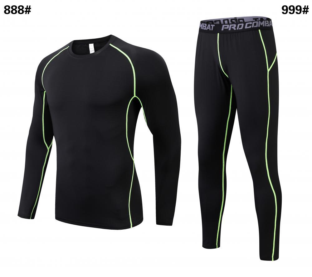 Футбольный костюм для мальчиков и девочек, осенне-зимний, облегающий, тренировочная одежда, форма команды, футбольная майка, удобный