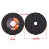 (ГГ)5 шт. 2025 Резиновые отрезные диски 107*16 мм Диск для угловой шлифмашины Нержавеющая сталь Шлифовальный станок Отрезной круглый диск