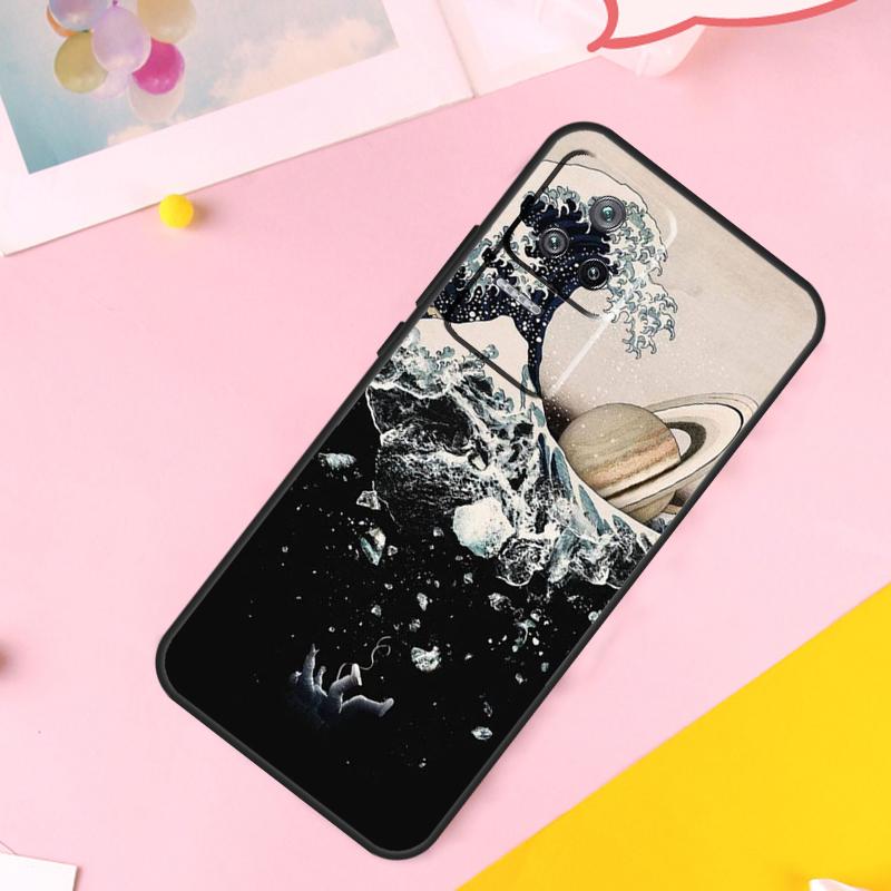 Moon Stars Space Astronaut Case For POCO M6 X6 Pro X3 X4 X5 M5s F3 F5 Xiaomi 14 Ultra 12 13 Lite 11T 12T 13T Pro Funda
