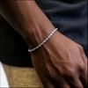 Унисекс браслеты-цепочки из веревки для мужчин и женщин, браслет-цепочка из нержавеющей стали с витыми звеньями, простой классический ювелирный подарок для него