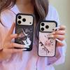 Держатель для пластырей «Весенняя лилия» для чехла iPhone 14/15/16 Pro Max