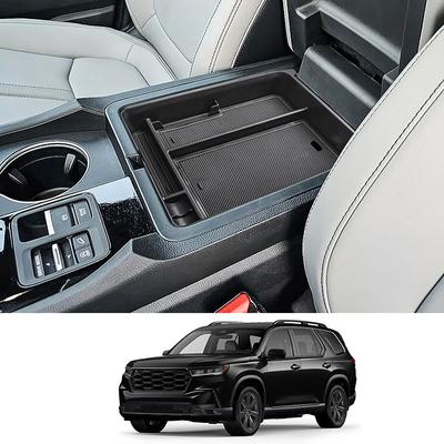 Совместим с Honda Pilot 2024, органайзер для центральной консоли, подлокотник, ящик для хранения, разделитель, вставка, лоток, аксессуары, поддон для перчаток