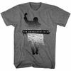 Breakfast Club Silhouette Note Graphite Heather Adult T-Shirt