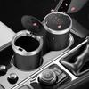 Pressing Type Car Trash Bin Can with Lid Car Interior Rubbish Bag Auto Garbage Container  for Auto