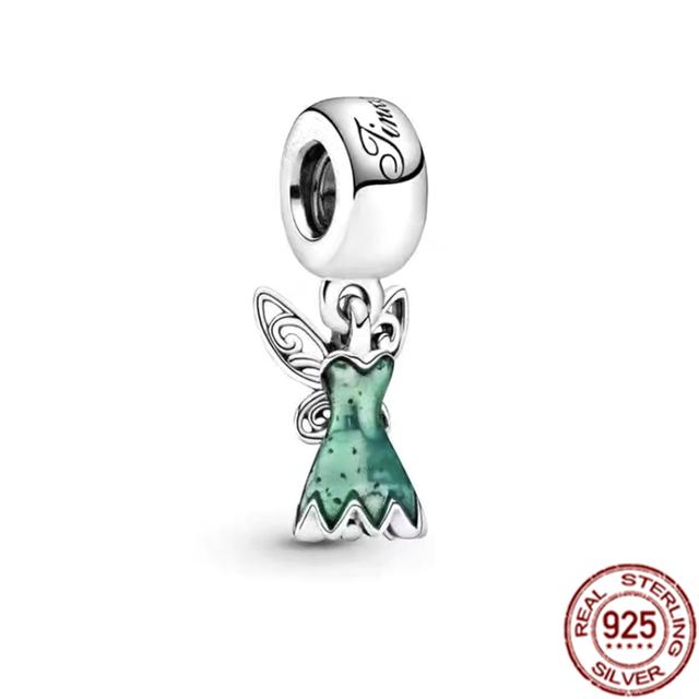 Подвеска-клипса, подвеска из стерлингового серебра 925 пробы, подходит для браслета, женский ювелирный подарок, красочный единорог, радуга