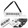 Guitar Electronic Piano with Mini Keyboard 37-Key Electronic Keyboard Piano Rechargeable Children