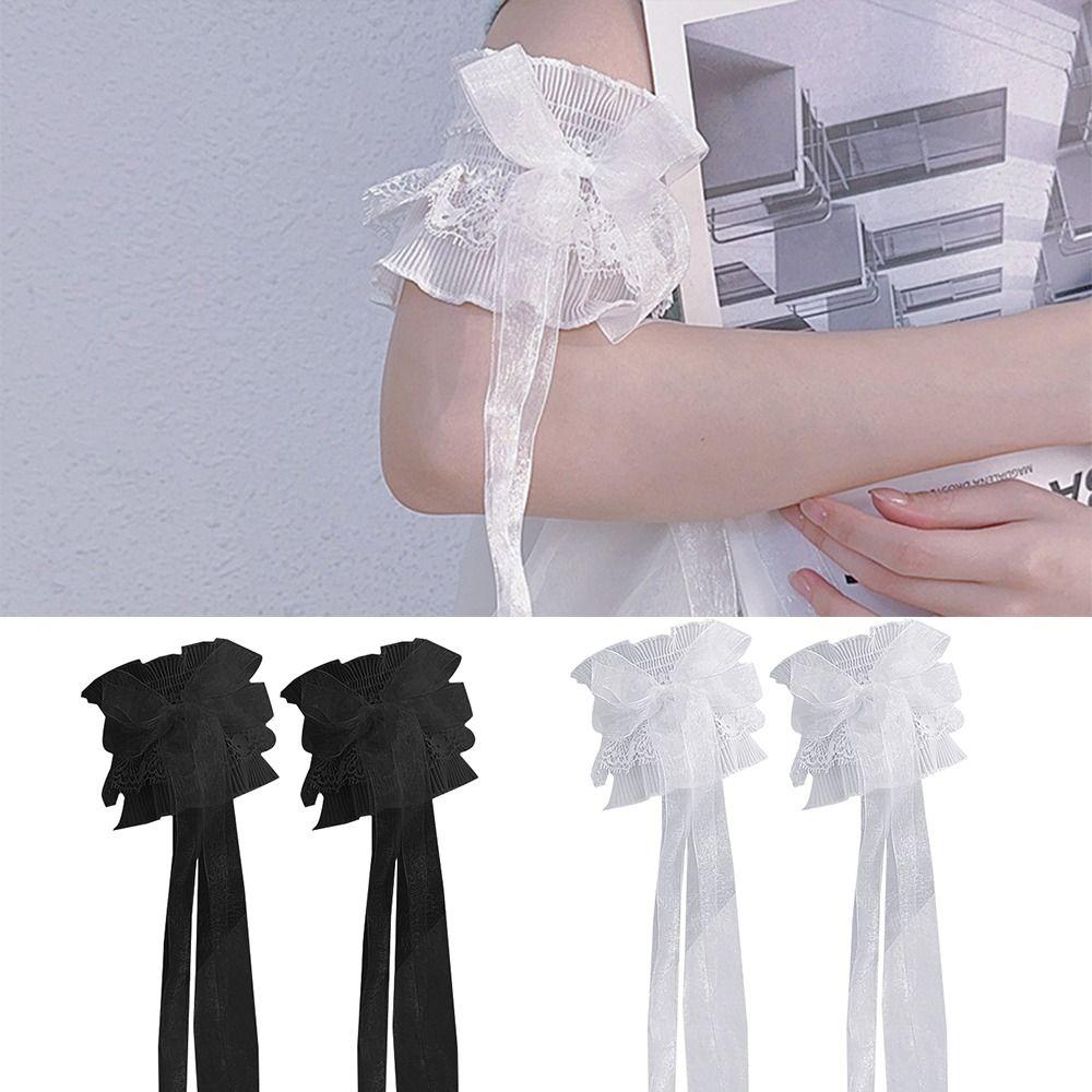 Elastic Arm Sleeve Hand Sleeve Wrist Cuffs Arm Warmers Arm Cover  Bridal