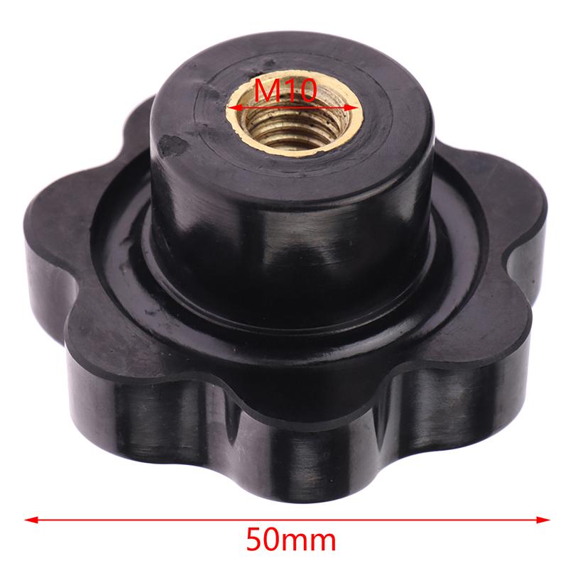 M5 M6 M8 M10 M12 M16 сливовый бакелит гайки для затягивания вручную ручка резьба звезда механические черные гайки с накаткой зажимная ручка ручные гайки