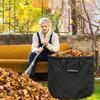 Heavy-duty Garden Leaf Storage Bag Reinforced Waterproof Canvas Storage Bag Garden Clean-up