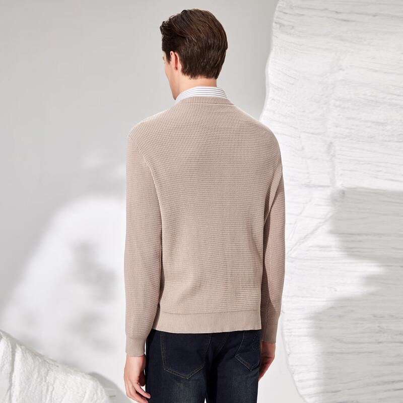 Мужской пуловер Antonio из 100% хлопка с круглым вырезом