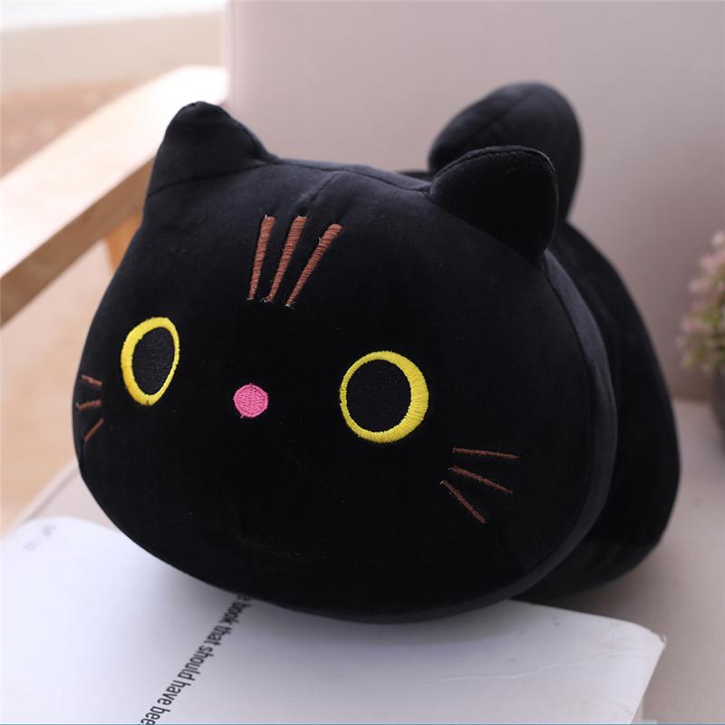 1 шт. 25 см плюшевые игрушки для кошек мягкие милые куклы-котята милые плюшевые игрушки для девочек подарки на день рождения