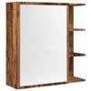 VidaXL Bathroom Mirror Cabinet Old Wood 62.5x20.5x64 Cm, Bathroom Cabinet with Mirror, Cabinet of 856177