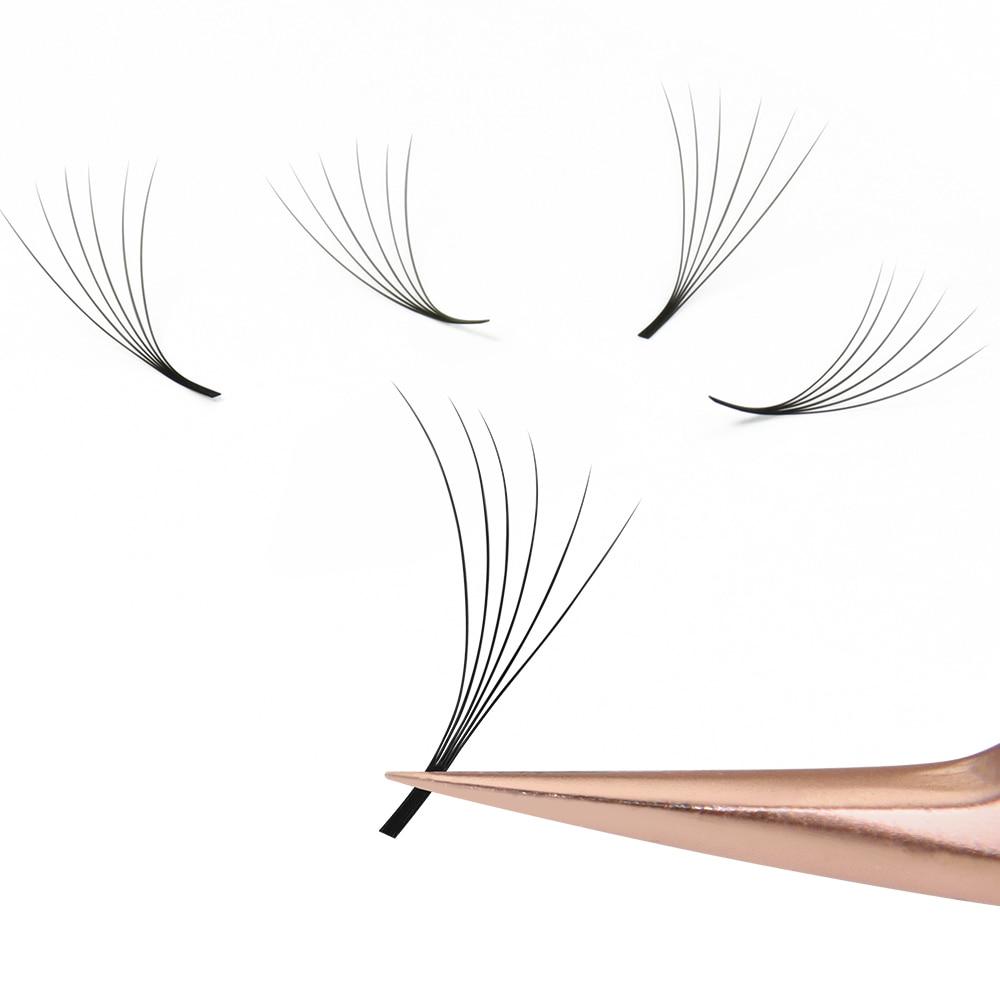 ANNAFRIS 6d готовые русские объемные веерные ресницы с длинным стеблем, готовые наращивание ресниц, принадлежности из искусственной норки