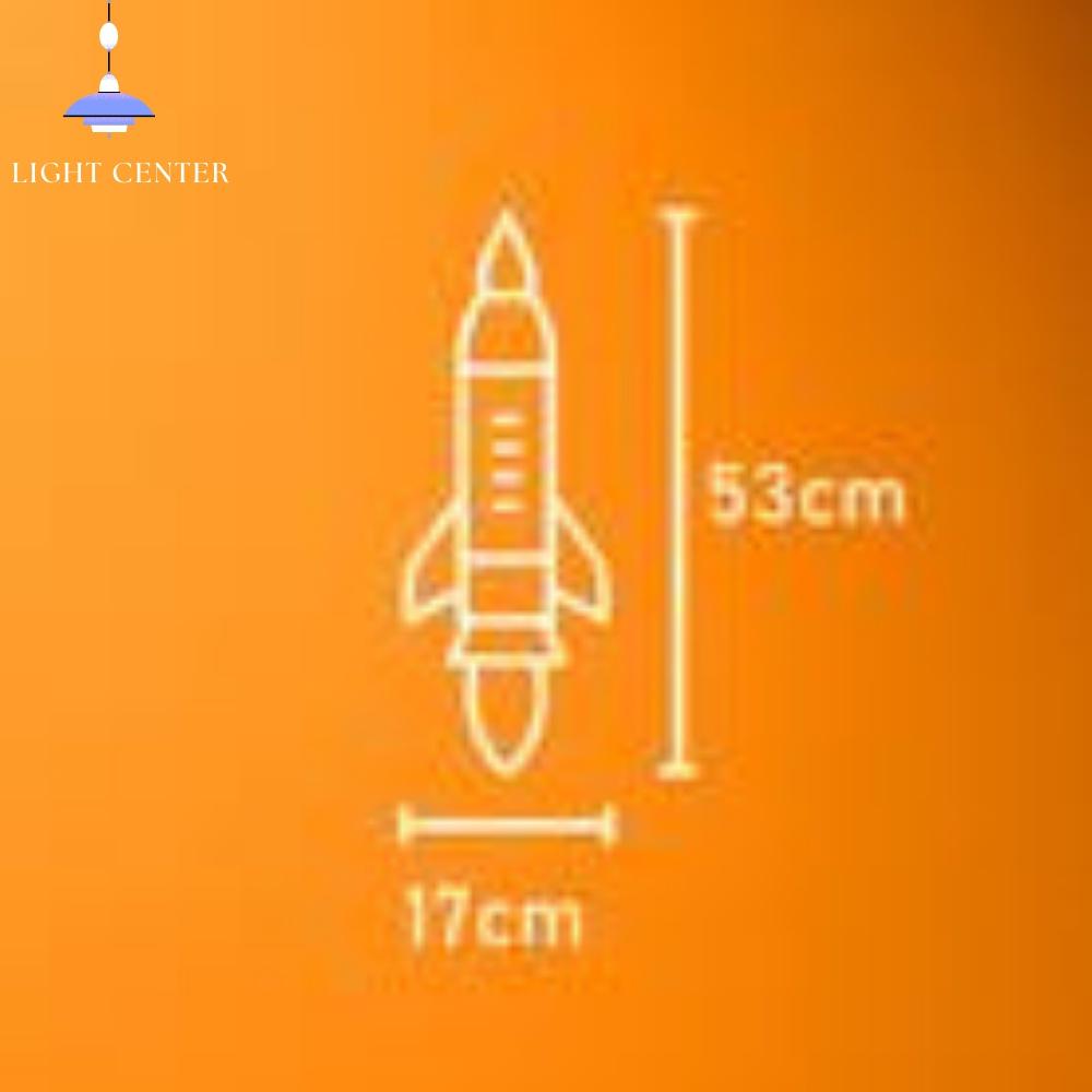 Ракетная лампа, настольные аксессуары, ночник, настольный декор, лампы для спальни, крутые лампы, комнатная лампа, крутые вещи, детская лампа, домашний декор