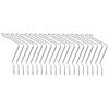 20PCS Stainless Steel Beehive Connector Bend Wire Holder Fastener for Wooden Beehive Tools