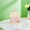 Cottage Piggy Bank Kids Bank, Money Saving Box, House for Hoilday Gifts Birthday