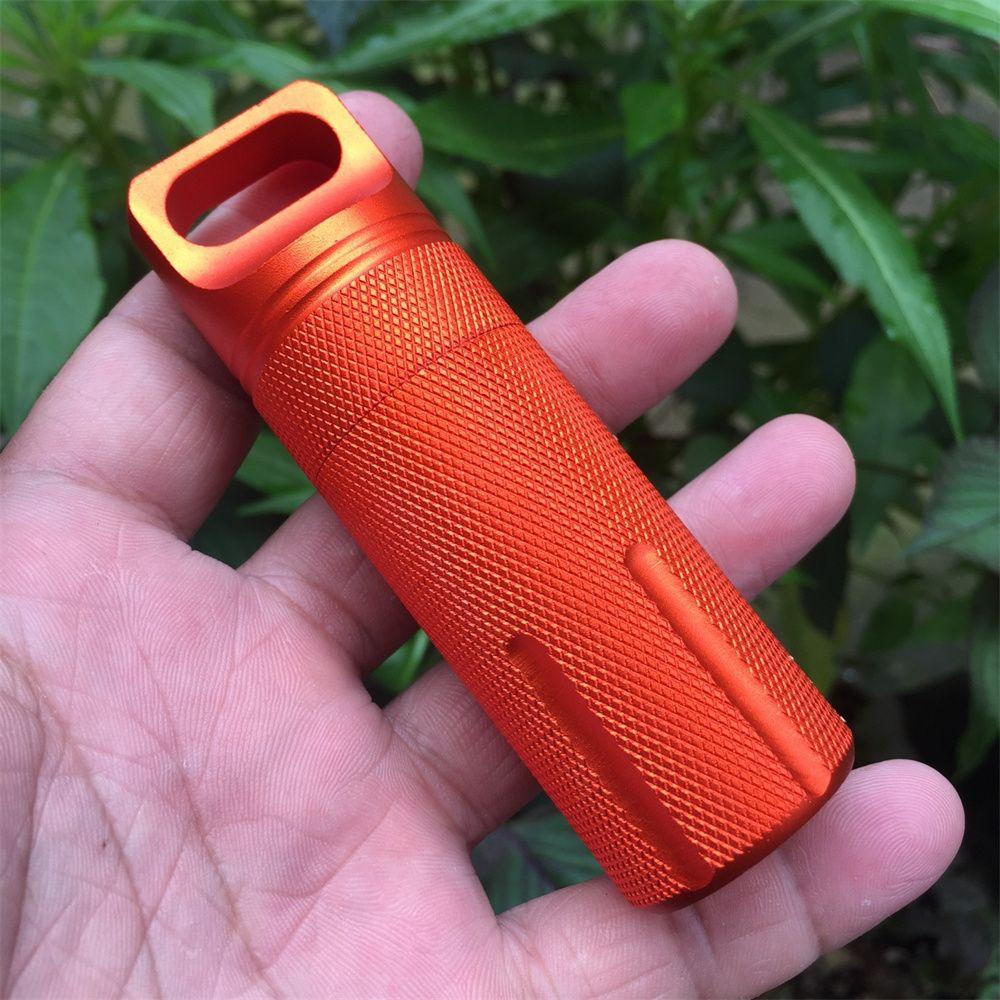 Holder Storage Capsule Seal Bottles EDC Survival Kit Pill Airtight Case Waterproof Seal Bottle