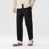 Men's High-Waist Straight-Leg Casual Pants
