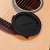 VERTECHnk SM 05 Guitar Soundhole Cover Block Sound Hole Feedback Buffer Black Rubber for EQ Acoustic Folk Guitars