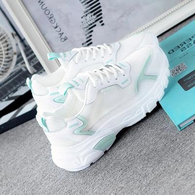 Модные кроссовки Comemore Женские Лето 2025 Женские Дышащие Сетка Нового Студента Белые Женские Спортивные Туфли Платформа Кроссовки Женские Теннис