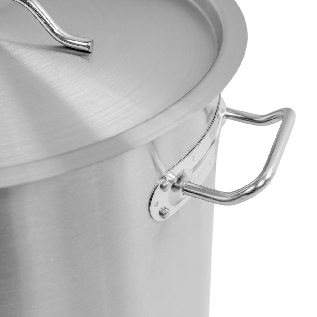 Tall catering pot with lid Mega-M Standard 25l dia. 32 cm x h 32 cm N