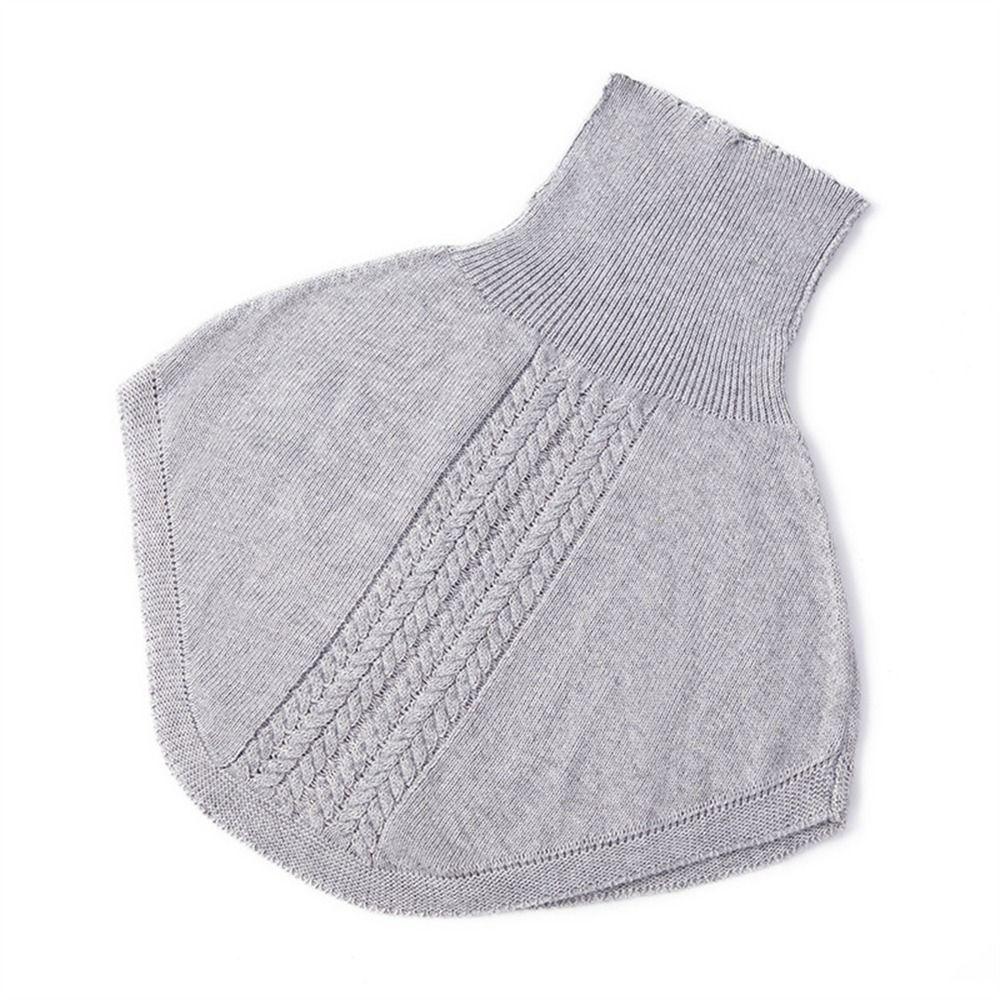 Soft Knitted Ring Scarf Winter Warm Cover Head Neck Fashion Fake Collar  for Women Girls