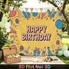 Red Balloon Backdrop Banner 1pc - Celebration Decor