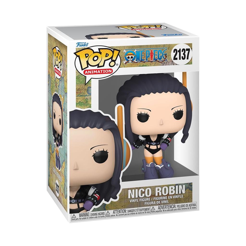 Funko One Piece Нико Робин Яйцо-Ковчег Коллекционная виниловая фигурка Идея для подарка Официальная продукция Игрушки для детей и взрослых Фанаты аниме Коллекционная модель и модель для демонстрации